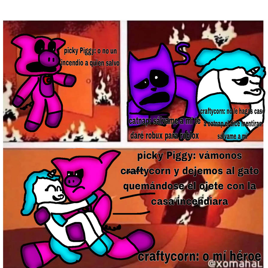 Picky Piggy rescuet craftycorn by laufu2737 on DeviantArt
