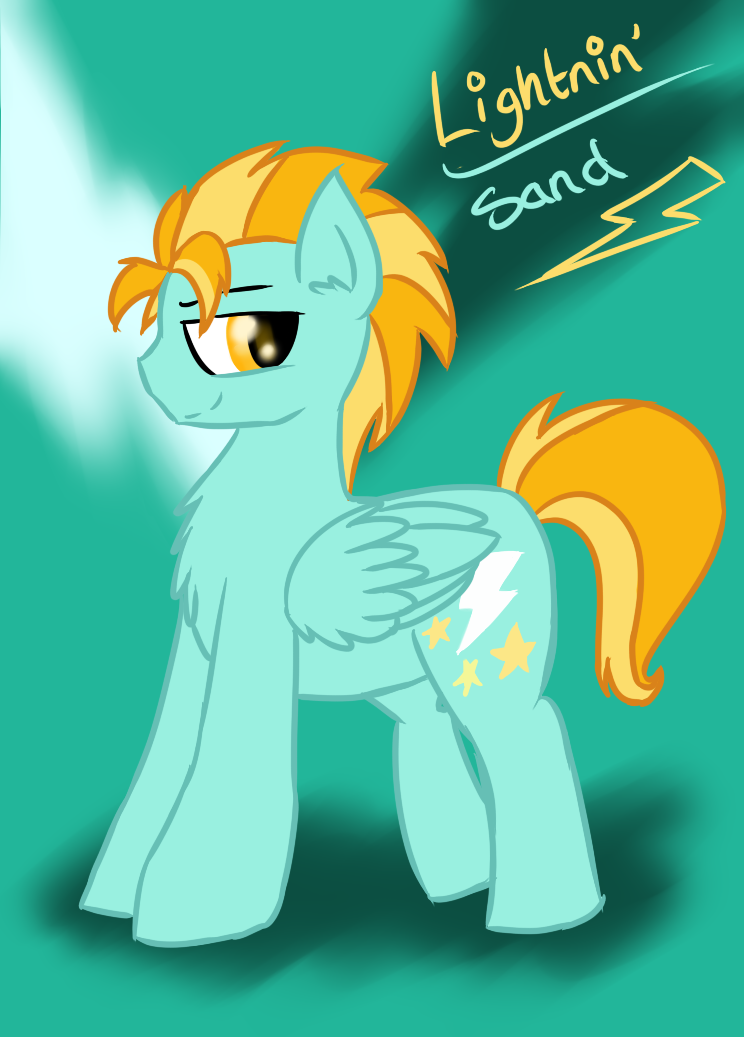 Lightnin' Sand -Genderswapped Lightning Dust-