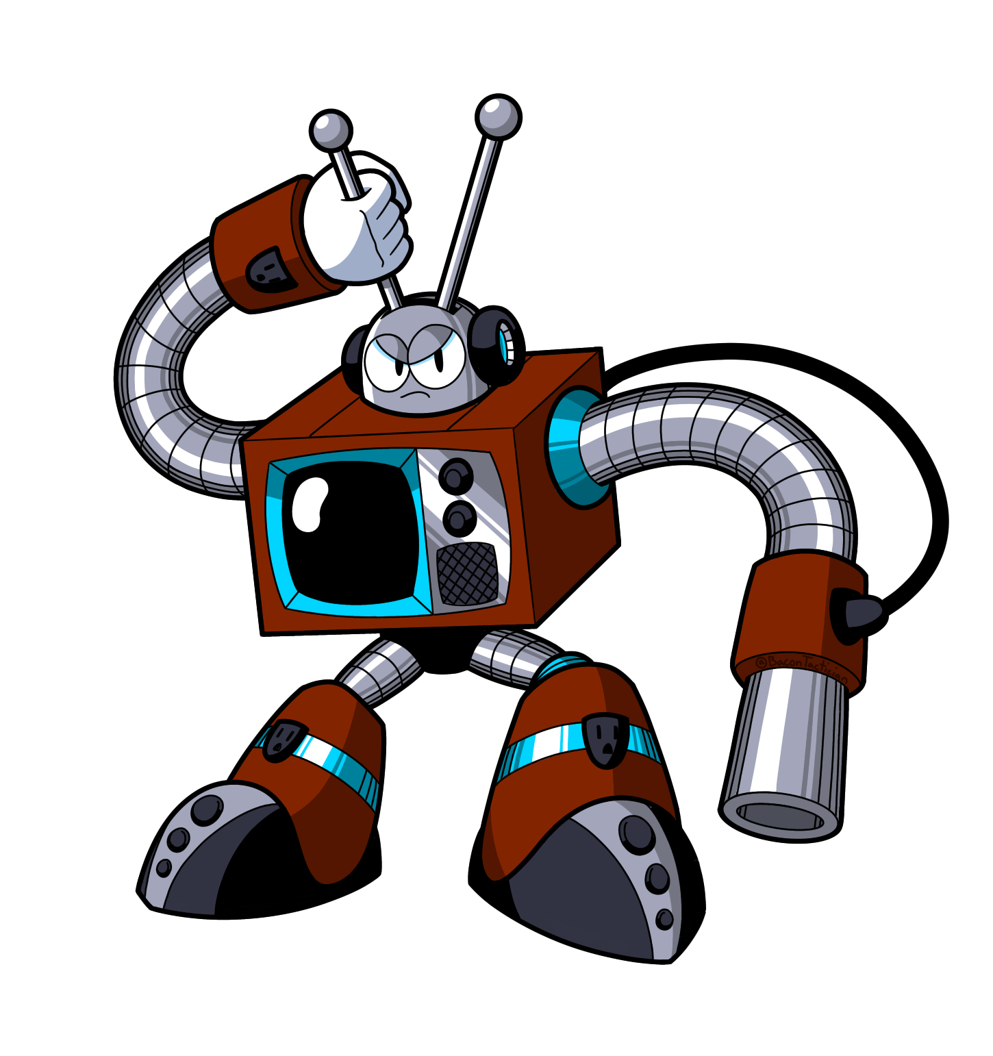 Generic Cable Man Cable Man by TacticalBacon84 on DeviantArt