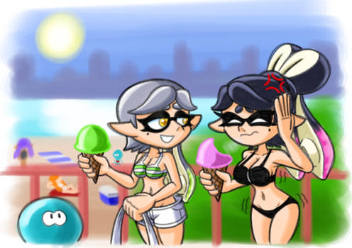 Squid Sister Summer #4 - Brainfreeze!