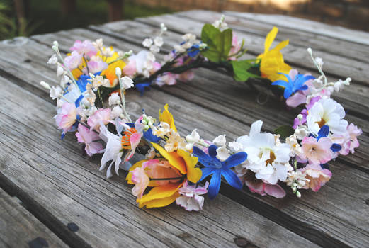 Rapunzel-Inspired Flower Crown