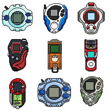 Digivices by AnimaThesq on DeviantArt