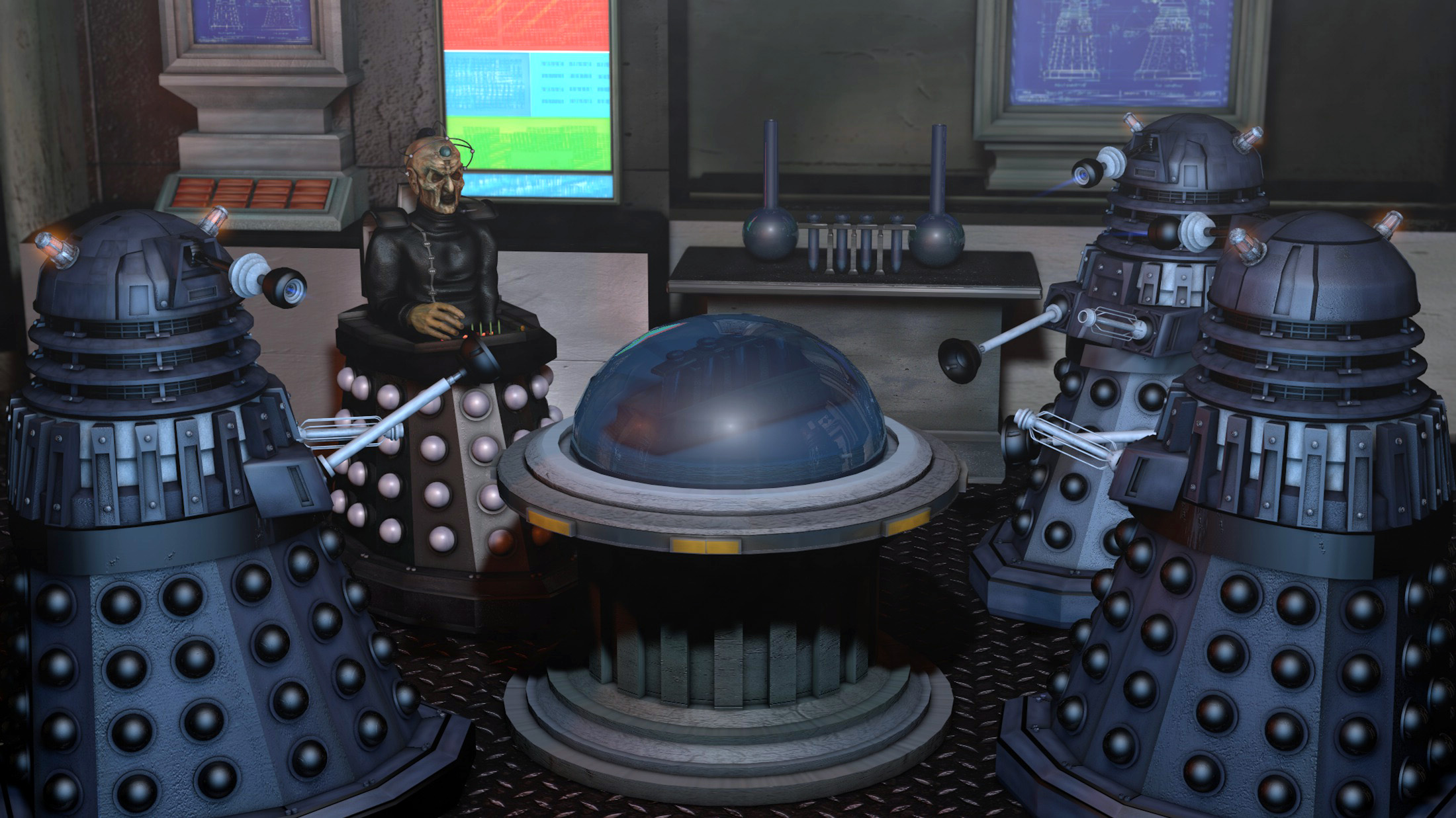 Davros and Family (Mark 2)