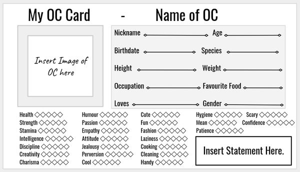 Визитка героя. Карточка ОС персонажа. Визитная карточка персонажа. Анкета для ОС персонажа пустая. Визитная карточка персонажа ОС.