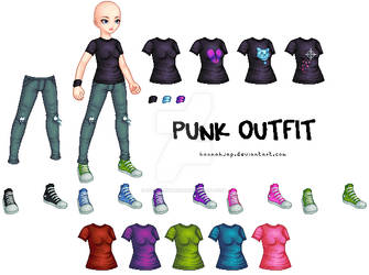 Female Punk Outfit