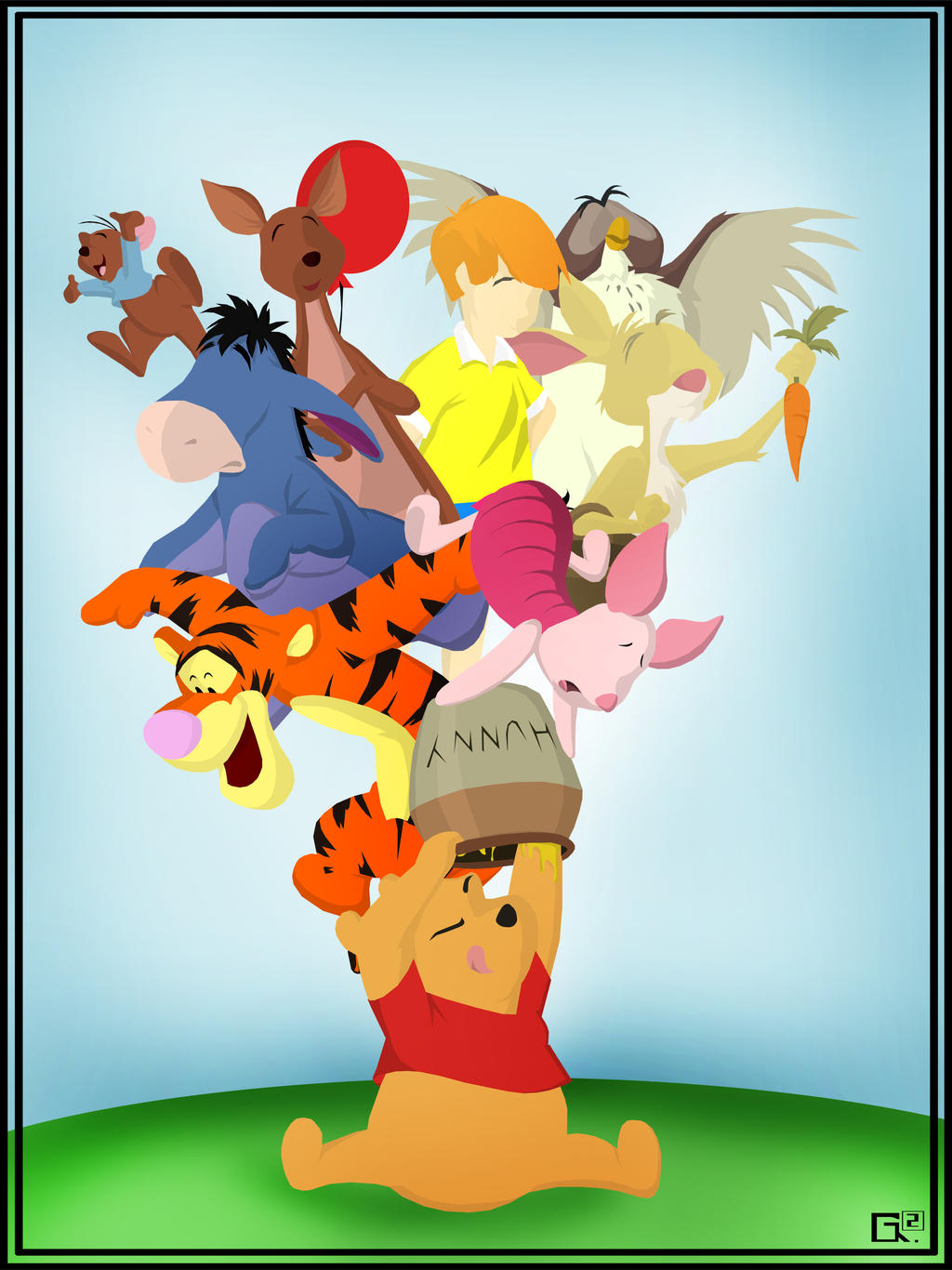 Winnie the Pooh by Gsquaredart on DeviantArt