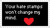 Stamp- Anti-Hate stamps by rainbowmonkey9