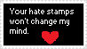 Stamp- Anti-Hate stamps