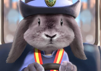Realistic Zootopia - Officer Judy Hopps