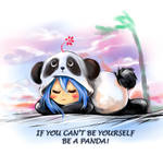 Like a panda by Sh0tisha
