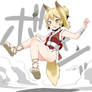 Single tailed fox girl