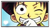 Monkey D. Luffy Stamp by Kotonowari