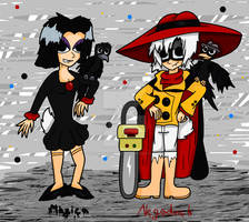 Chibi: Magica de Spell and NegaDuck