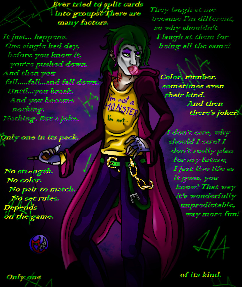 An old Gotham High Joker fake profile