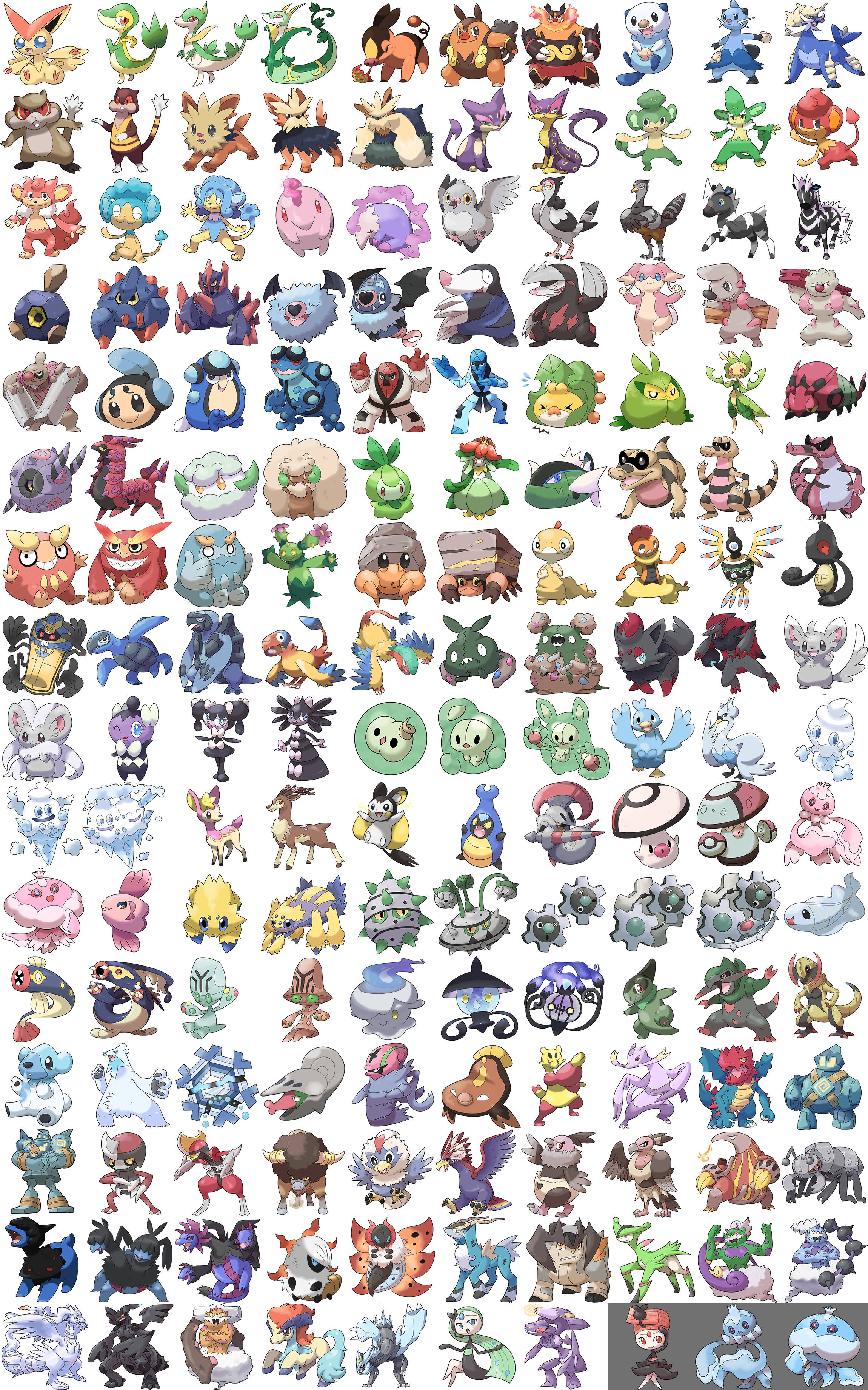 Unova Pokédex, Pokédex Wiki