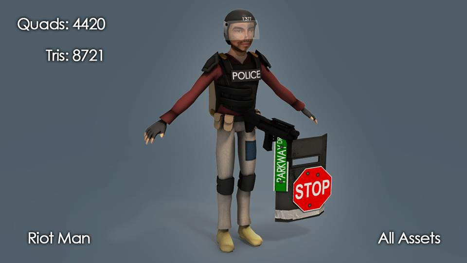 Riot Man WIP by AnotherGuyNamedEvan on DeviantArt