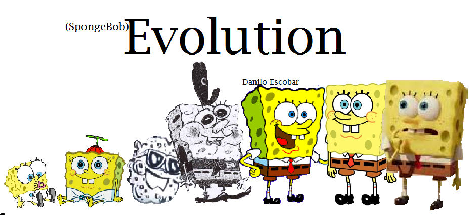 Spongebob Mutating Evolution SpongeBob by DaniloEscobar on DeviantArt