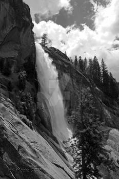 Nevada Falls In July