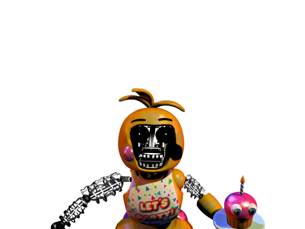 Dismantled/Withered Chica - Five Nights at Freddy's 2