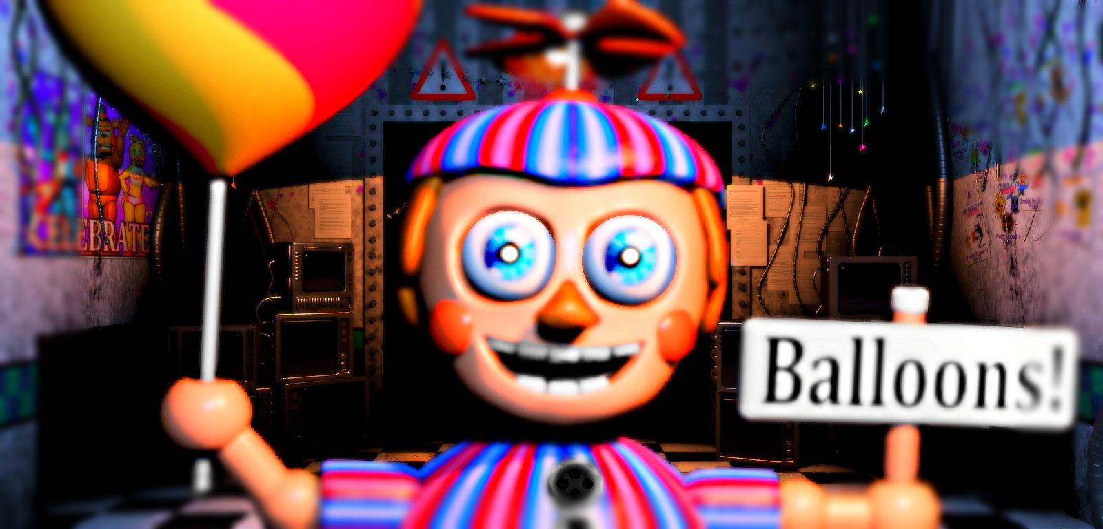 Ballon Boy - Jumpscare (not animated)