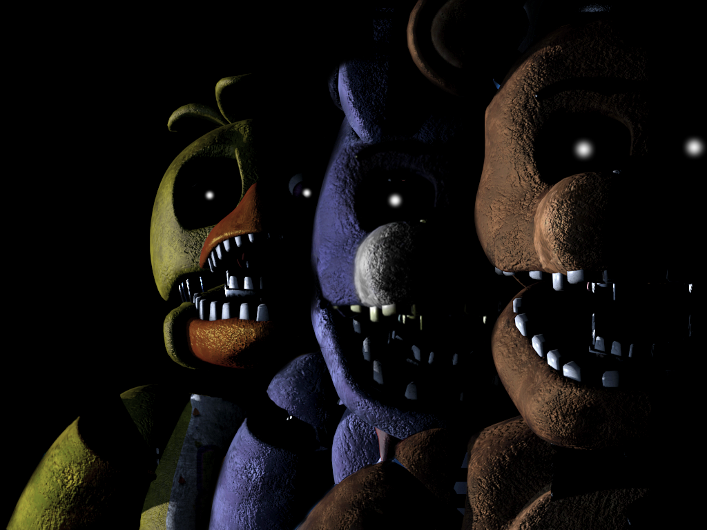 Fixed FNaF1 Animatronics by GameIAN361 on DeviantArt