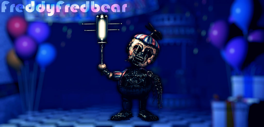 Withered BB by FreddyFredbear
