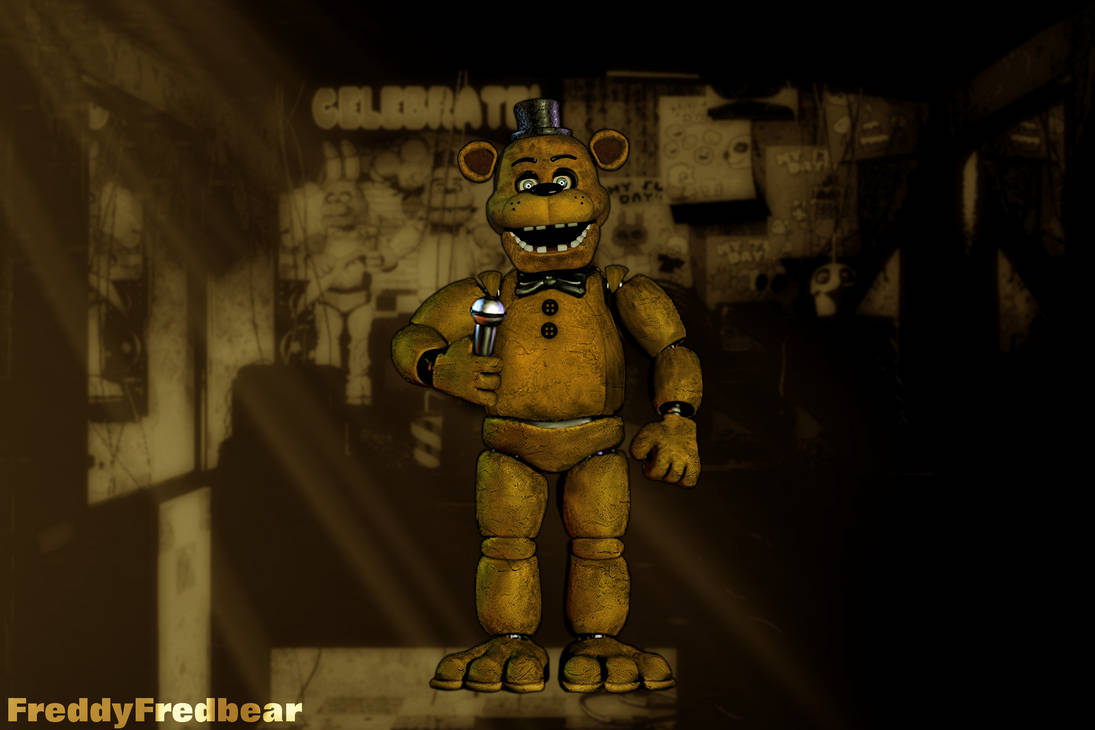 After staring at pictures of nothing but Fredbear and Golden