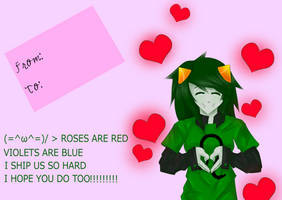 Meulin Valentine Card