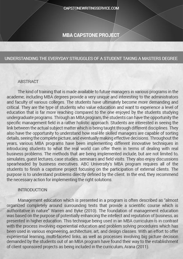 mba capstone project by Rabeecasmith on DeviantArt