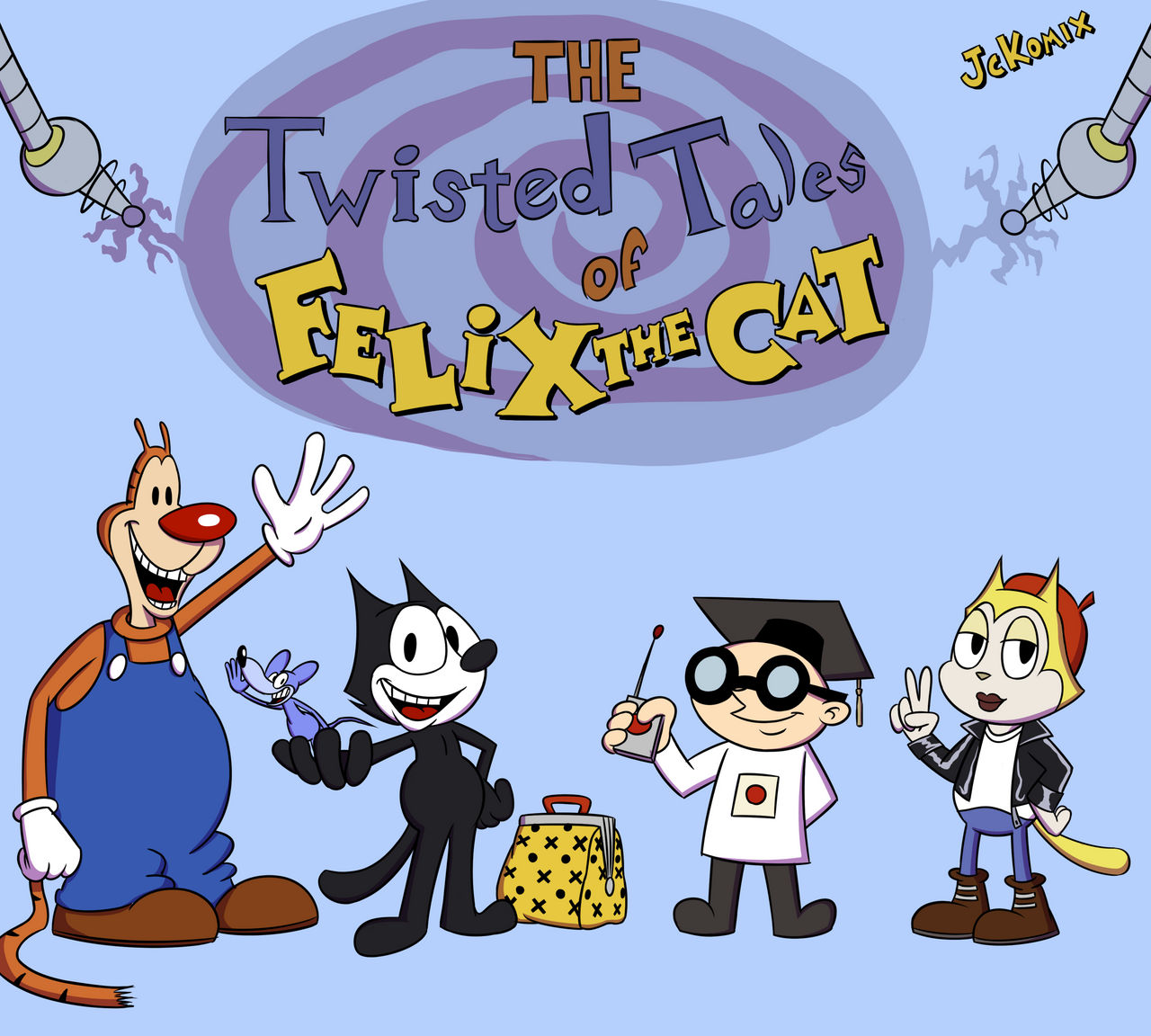 The Twisted Tales of Felix the Cat (Tribute) by JCKomix on DeviantArt