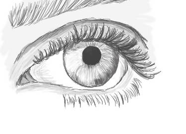 Realistic Eye Sketch #2