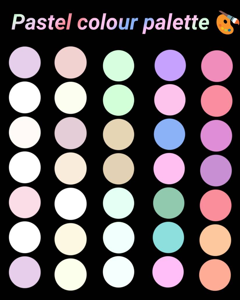 Pastel Color Palette