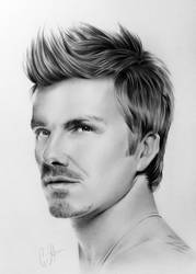 David Beckham Portrait