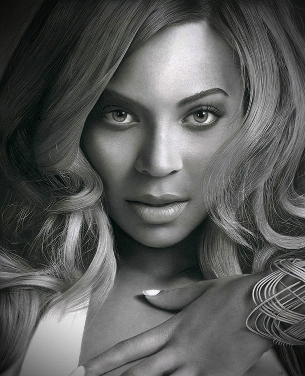 Beyonce by ChrisFitzpatrick on DeviantArt