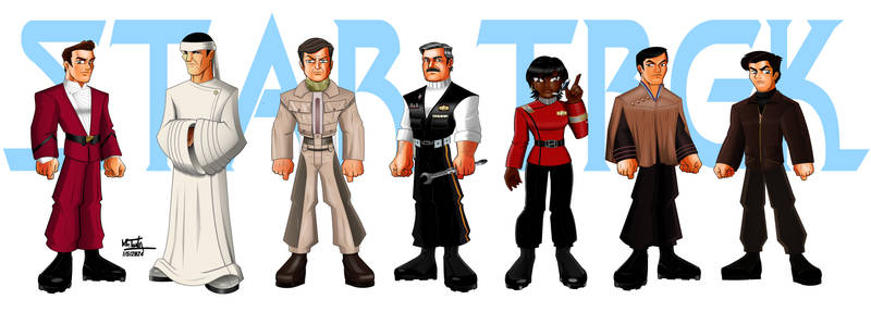 Star Trek IV Crew Line-Up