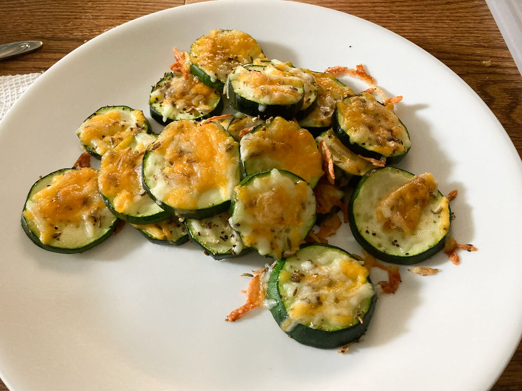 Baked zucchini