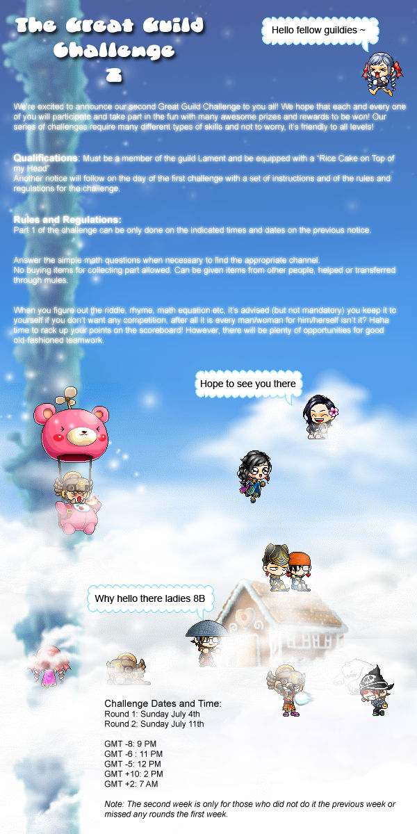 Guild Chan Great Guild Challenge by ishimaru-chan on DeviantArt