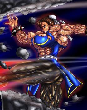 Chun-Li's 'devastating kick