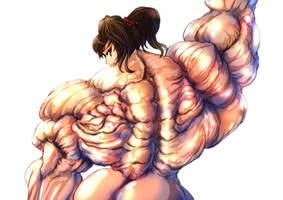 Akane Devilwing's back