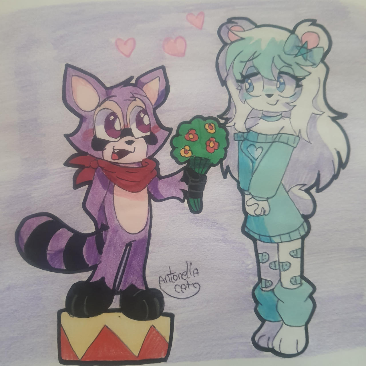 Rambley x Sally by AntonellaCat on DeviantArt