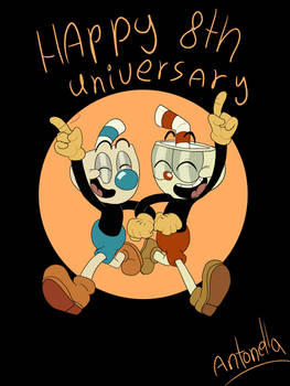 Happy 8th universary cuphead