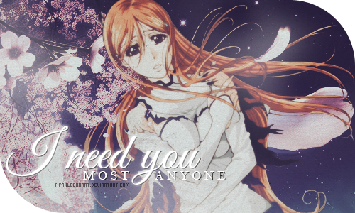 Signature - Orihime by DaJiF