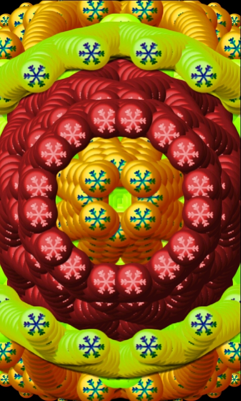 Golden Red Mandala