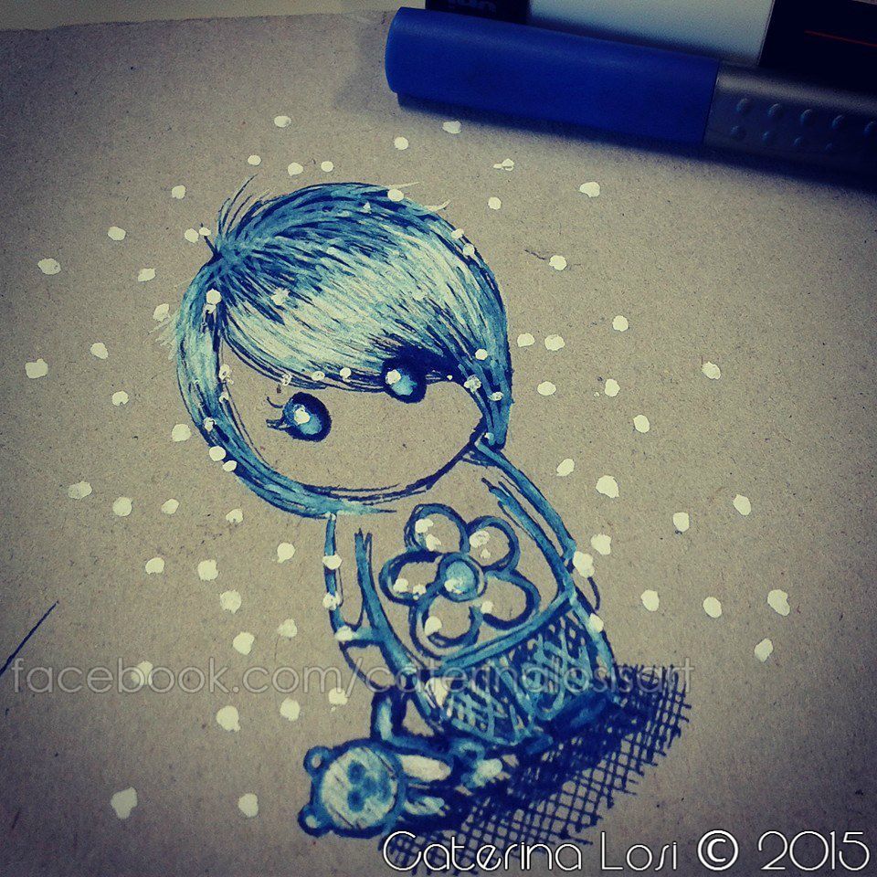 Blue chibi