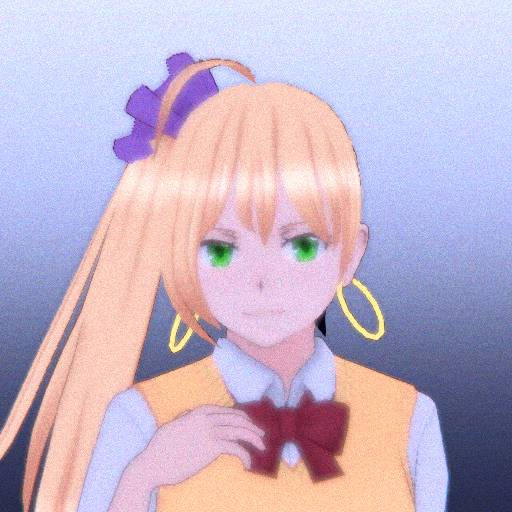 Yandere simulator oc (rival 8 portrait) by 1v4mpkid on DeviantArt