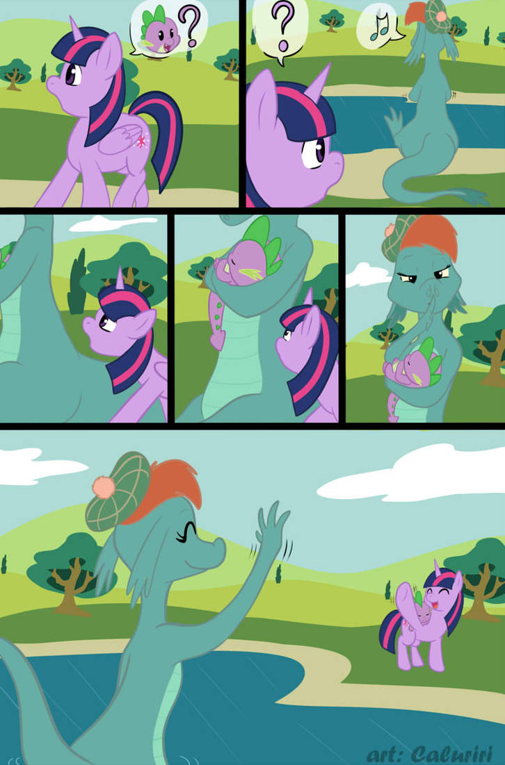 Nessi And Spike 03 by caluriri