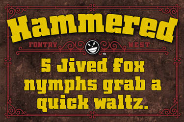 FTY Overkill tm Hammered From Fontry West Poster