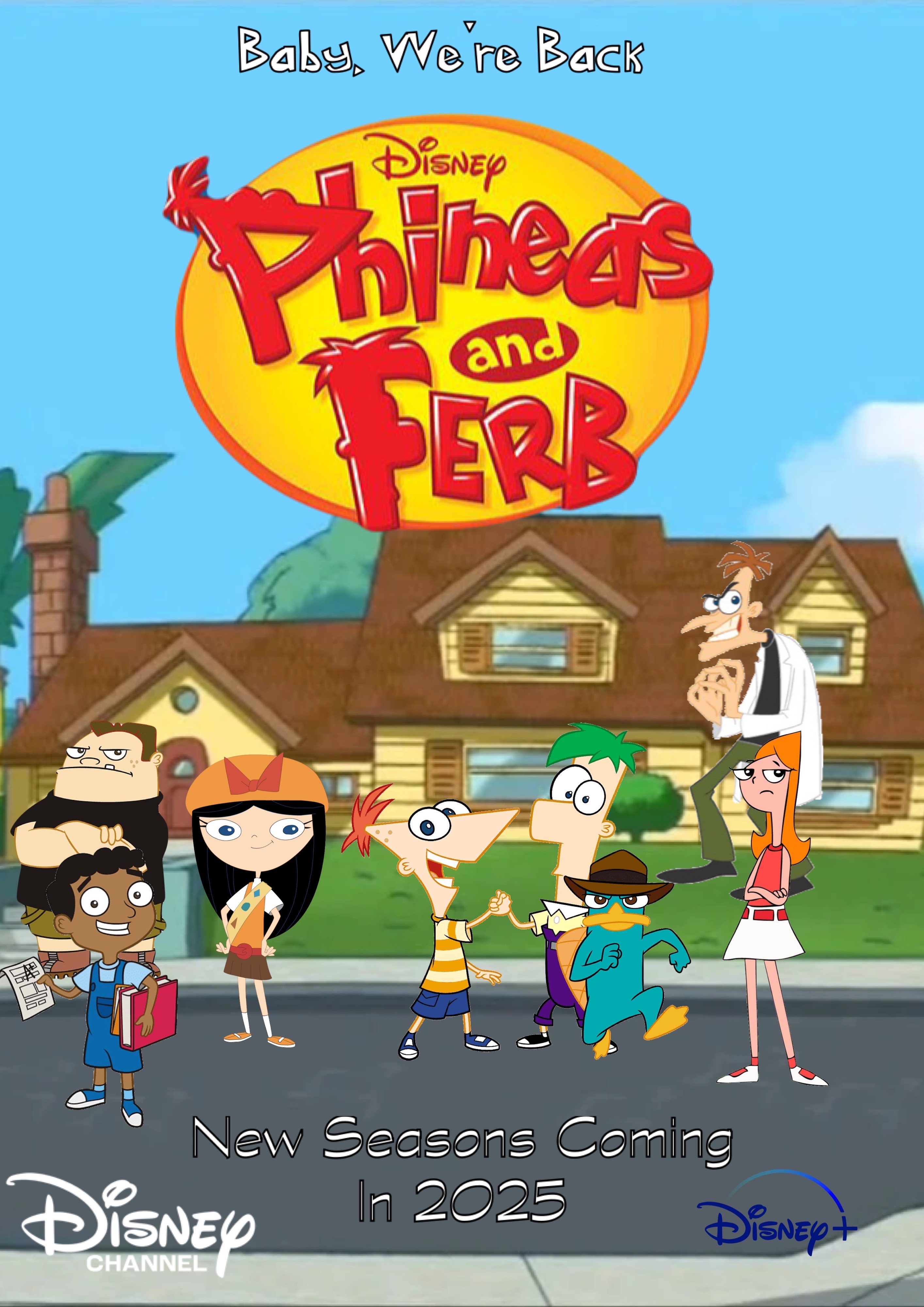 Phineas and Ferb Seasons 5-6 Poster by alecthaggard on DeviantArt