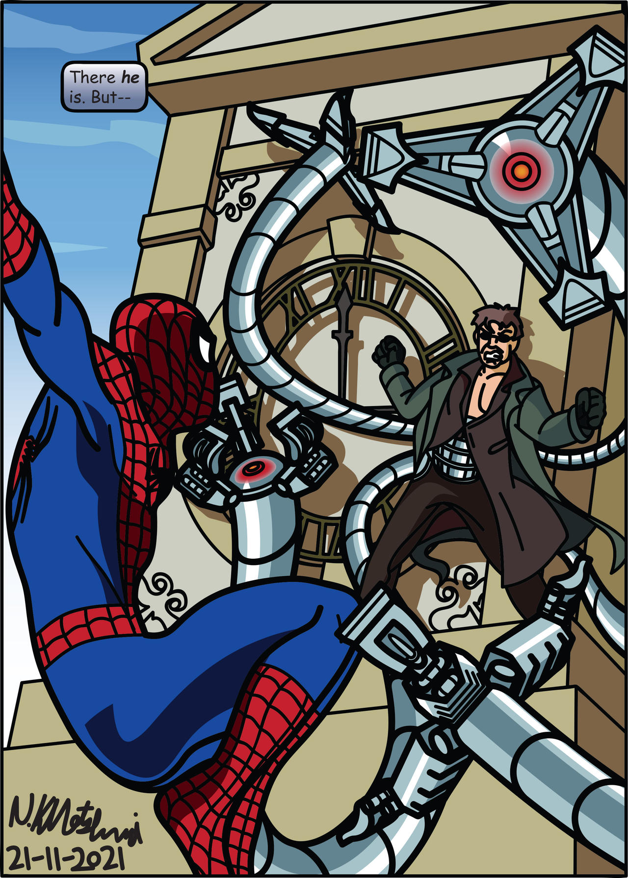Doctor Octopus - Best Scenes from Spider-Man 2 (2004) Alfred