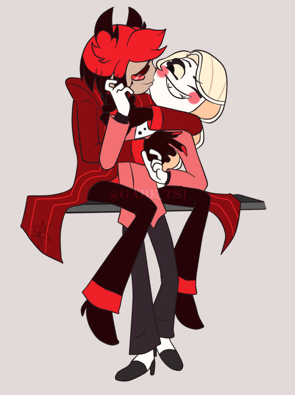 Hazbin Hotel Charlastor By Gabe Tsi On Deviantart